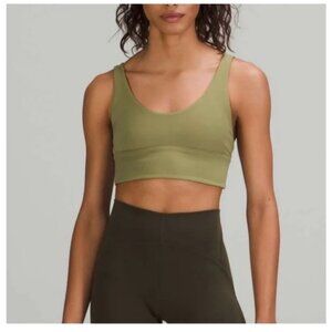 Lululemon Align Bra Reversible Light Support Sports Bra Bronze Green Butternut B
